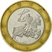 Coin, Monaco, Rainier III, 10 Francs, 1989, EF(40-45), Bi-Metallic, KM:163