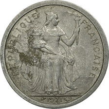 Coin, New Caledonia, Franc, 1971, Paris, EF(40-45), Aluminum, KM:8