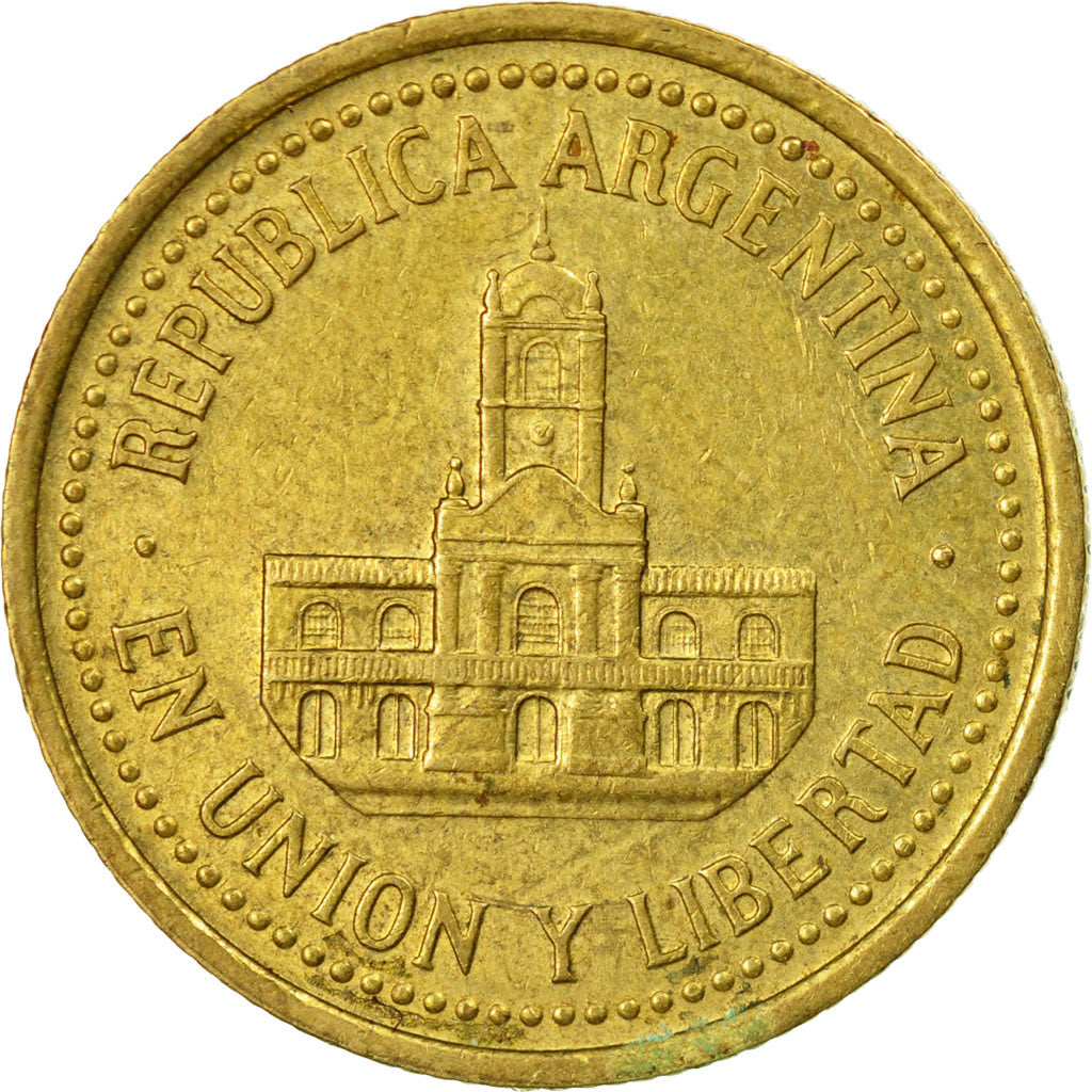 Coin, Argentina, 25 Centavos, 2009, EF(40-45), Aluminum-Bronze, KM:110.1