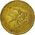Monnaie, Hong Kong, Elizabeth II, 50 Cents, 1997, TB, Brass plated steel, KM:68
