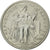 Moneda, Nueva Caledonia, 2 Francs, 2003, Paris, MBC+, Aluminio, KM:14
