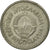 Moneta, Jugosławia, 10 Dinara, 1983, VF(30-35), Miedź-Nikiel, KM:89