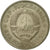 Moneta, Jugosławia, 5 Dinara, 1981, VF(20-25), Miedź-Nikiel-Cynk, KM:58