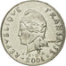Moneta, Nuova Caledonia, 50 Francs, 2004, Paris, BB+, Nichel, KM:13