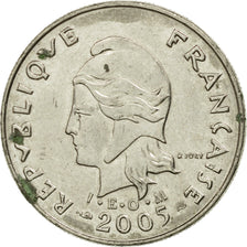 Coin, New Caledonia, 10 Francs, 2005, Paris, VF(20-25), Nickel, KM:11