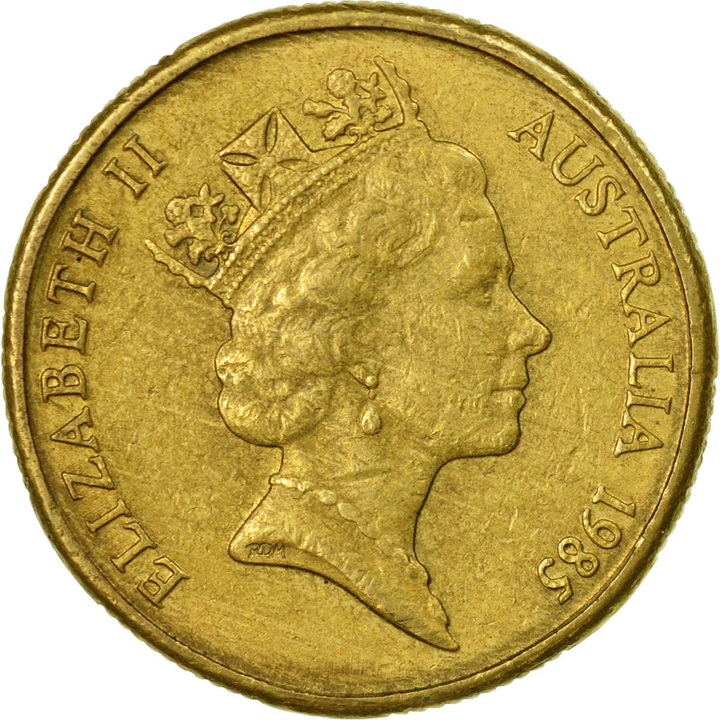 Coin, Australia, Elizabeth II, Dollar, 1985, Royal Australian Mint, VF(30-35)