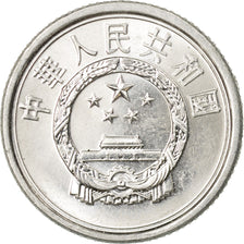 Coin, CHINA, PEOPLE'S REPUBLIC, Fen, 2006, AU(55-58), Aluminum, KM:1