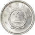Moneta, CINA, REPUBBLICA POPOLARE, Fen, 2006, MB+, Alluminio, KM:1