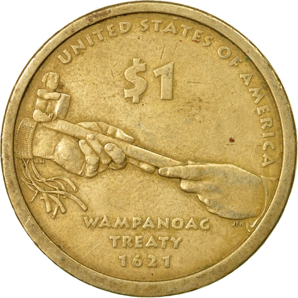 Moneta, Stati Uniti, Native American Dollar - Peace Pipe reverse, Dollar, 2011