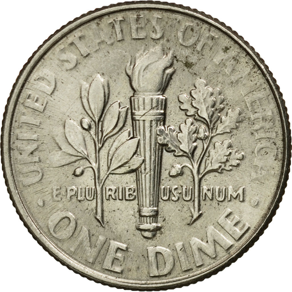 Coin, United States, Dime, 2015, U.S. Mint, EF(40-45), Copper-Nickel Clad Copper