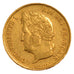 FRANCE, Louis-Philippe, 40 Francs, 1834, Paris, EF(40-45), Gold, Gadoury #1106,.