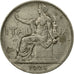 Moneda, Italia, Vittorio Emanuele III, Lira, 1928, Rome, MBC, Níquel, KM:62