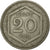 Moneda, Italia, Vittorio Emanuele III, 20 Centesimi, 1919, Rome, MBC, Cobre -