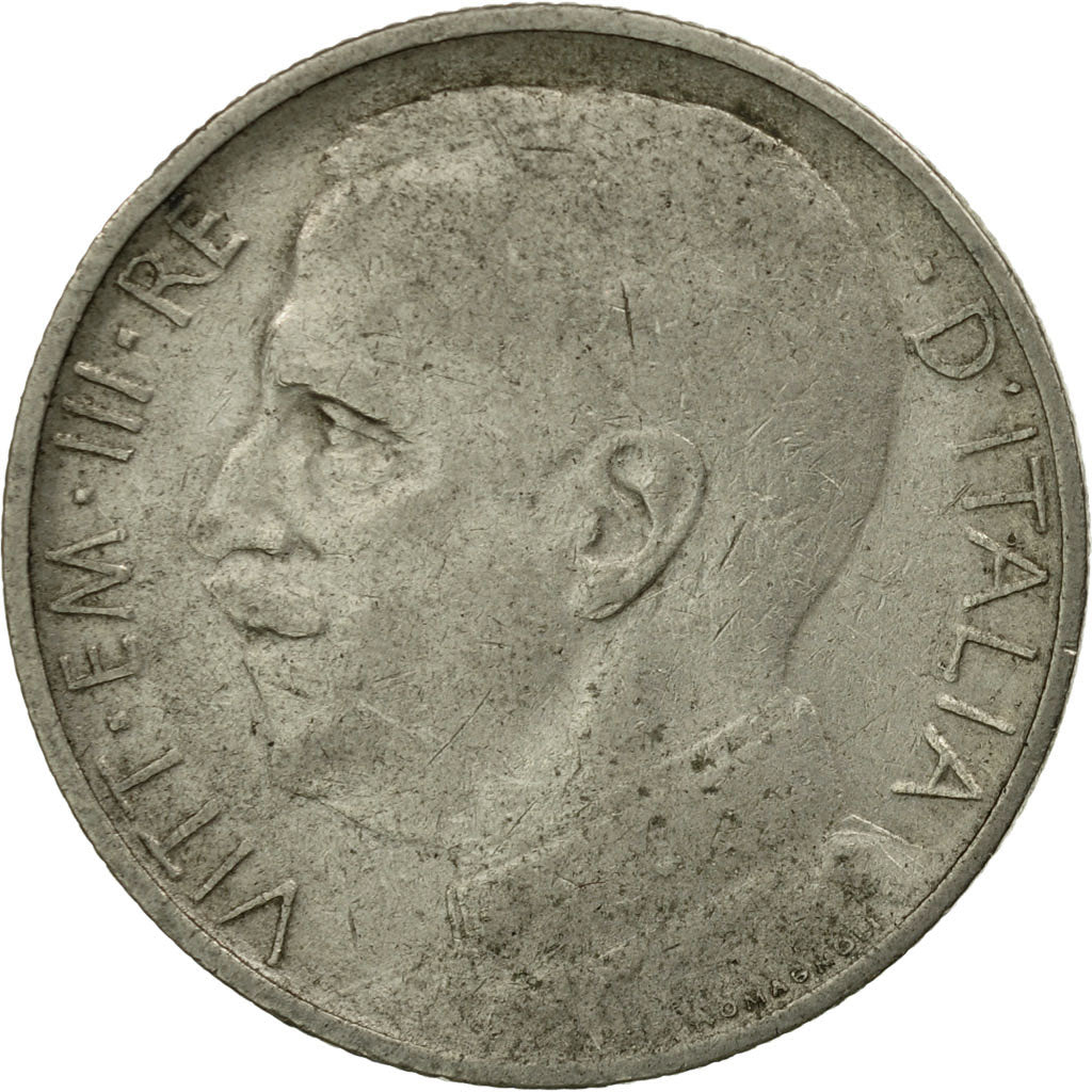 Coin, Italy, Vittorio Emanuele III, 50 Centesimi, 1920, Rome, EF(40-45), Nickel