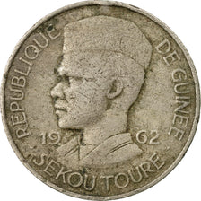 Coin, Guinea, 10 Francs, 1962, VF(30-35), Copper-nickel, KM:6