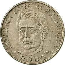 Moneta, Uruguay, 50 Pesos, 1971, Santiago, BB, Nichel-ottone, KM:58
