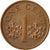 Coin, Singapore, Cent, 1995, Singapore Mint, EF(40-45), Copper Plated Zinc