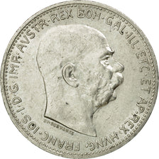 Coin, Austria, Franz Joseph I, Corona, 1915, AU(50-53), Silver, KM:2820