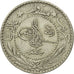 Coin, Turkey, Muhammad V, 20 Para, 1911, Qustantiniyah, EF(40-45), Nickel