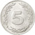 Coin, Tunisia, 5 Millim, 1983, Paris, AU(55-58), Aluminum, KM:282