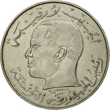 Moneta, Tunisia, 1/2 Dinar, 1968, Paris, BB, Nichel, KM:291