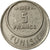 Moneda, Túnez, Muhammad al-Amin Bey, 5 Francs, 1954, Paris, MBC, Cobre -