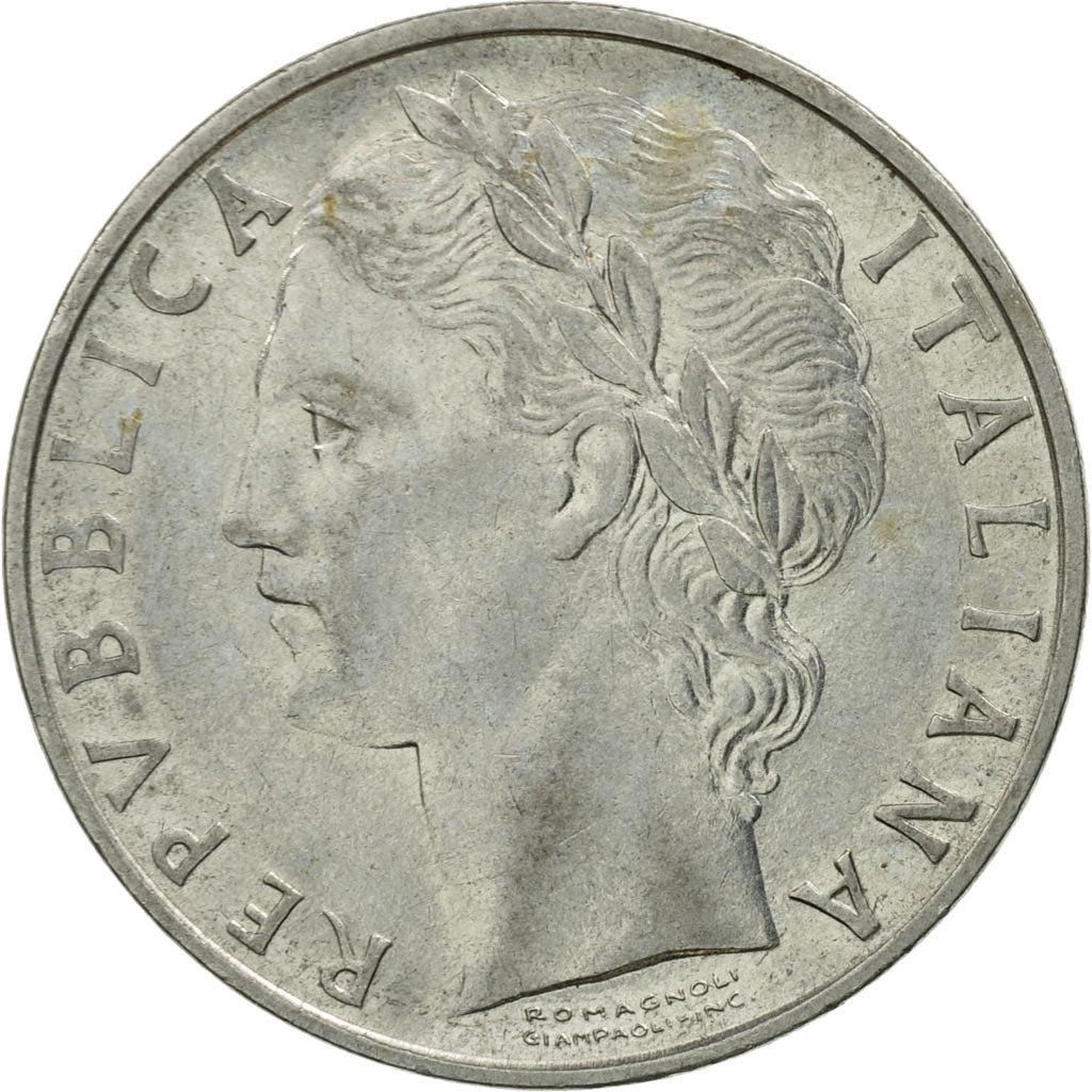 Moneda, Italia, 100 Lire, 1966, Rome, BC, Acero inoxidable, KM:96.1