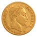 FRANCE, Napoléon III, 10 Francs, 1862, Strasbourg, VF(30-35), Gold, Gadoury #...