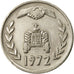 Coin, Algeria, Dinar, 1972, Paris, EF(40-45), Copper-nickel, KM:104.2