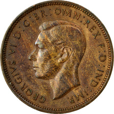 Coin, Great Britain, George VI, 1/2 Penny, 1948, EF(40-45), Bronze, KM:844