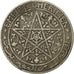 Coin, Morocco, Yusuf, Franc, 1921, bi-Bariz, Paris, EF(40-45), Nickel, KM:36.1