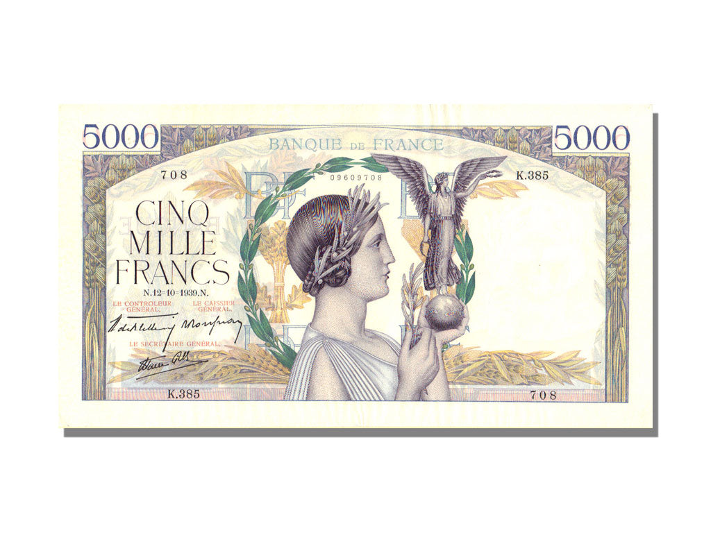 5000 Francs Type Victoire