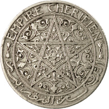 Monnaie, Maroc, Yusuf, 50 Centimes, 1921, bi-Bariz, Paris, TTB, Nickel, KM:35.1