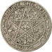 Moneta, Marocco, Yusuf, 50 Centimes, 1921, bi-Bariz, Paris, MB, Nichel, KM:35.1