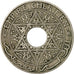 Moneta, Marocco, Yusuf, 50 Centimes, 1921, bi-Bariz, Paris, MB, Nichel, KM:35.1