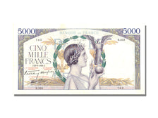 France, 5000 Francs, 5 000 F 1934-1944 ''Victoire'', 1939, KM #97a, 1939-09-28,.