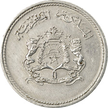 Coin, Morocco, al-Hassan II, Santim, 1974, Paris, EF(40-45), Aluminum, KM:58