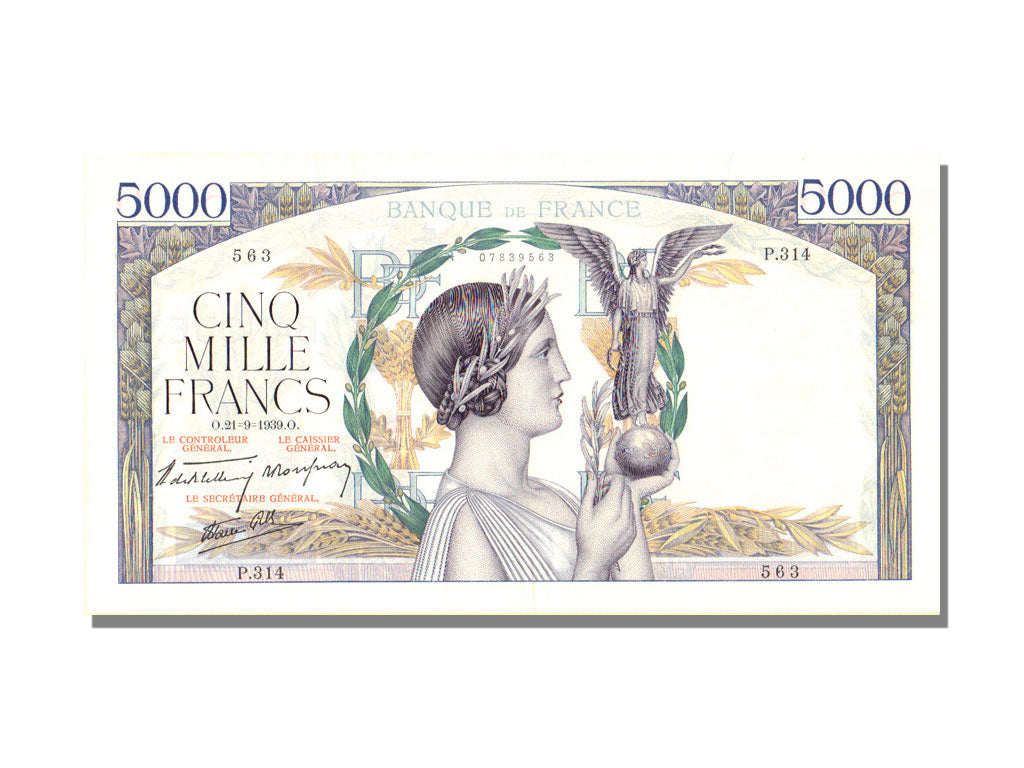 5000 Francs Type Victoire