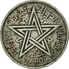 Coin, Morocco, Mohammed V, Franc, AH 1370/1951, Paris, VF(30-35), Aluminum
