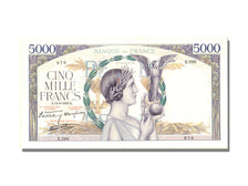 France, 5000 Francs, 5 000 F 1934-1944 ''Victoire'', 1939, KM #97a, 1939-09-14,.
