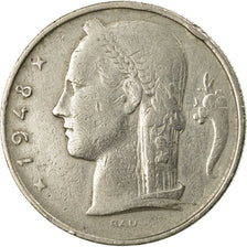 Monnaie, Belgique, 5 Francs, 5 Frank, 1948, TTB, Copper-nickel, KM:135.1