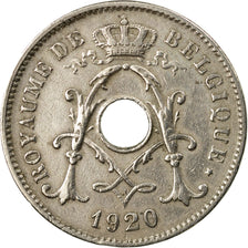 Coin, Belgium, 10 Centimes, 1920, EF(40-45), Copper-nickel, KM:85.2