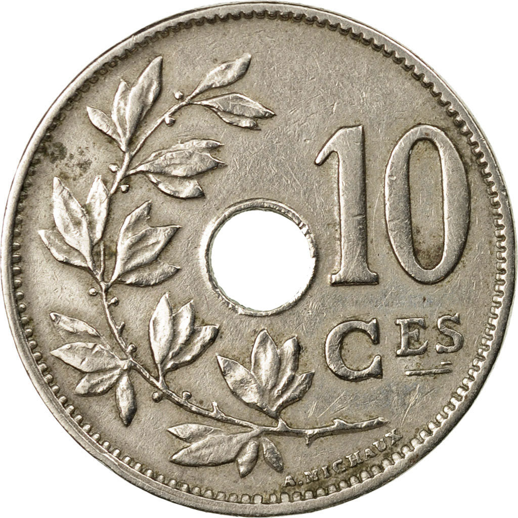Coin, Belgium, 10 Centimes, 1920, EF(40-45), Copper-nickel, KM:85.2