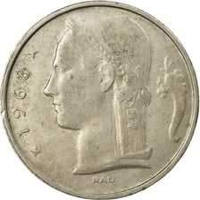 Monnaie, Belgique, 5 Francs, 5 Frank, 1968, TTB, Copper-nickel, KM:134.1