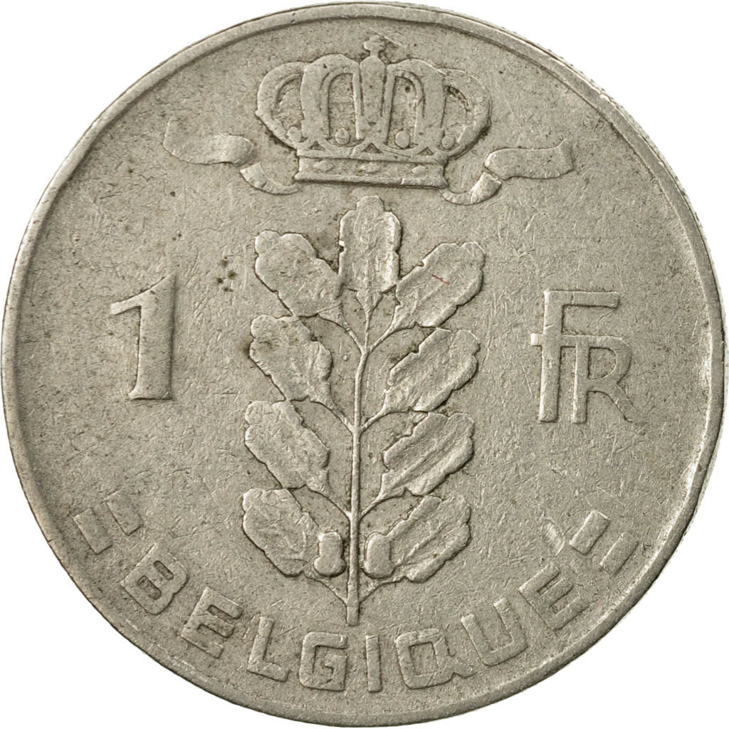 Coin, Belgium, Franc, 1950, VF(20-25), Copper-nickel, KM:142.1