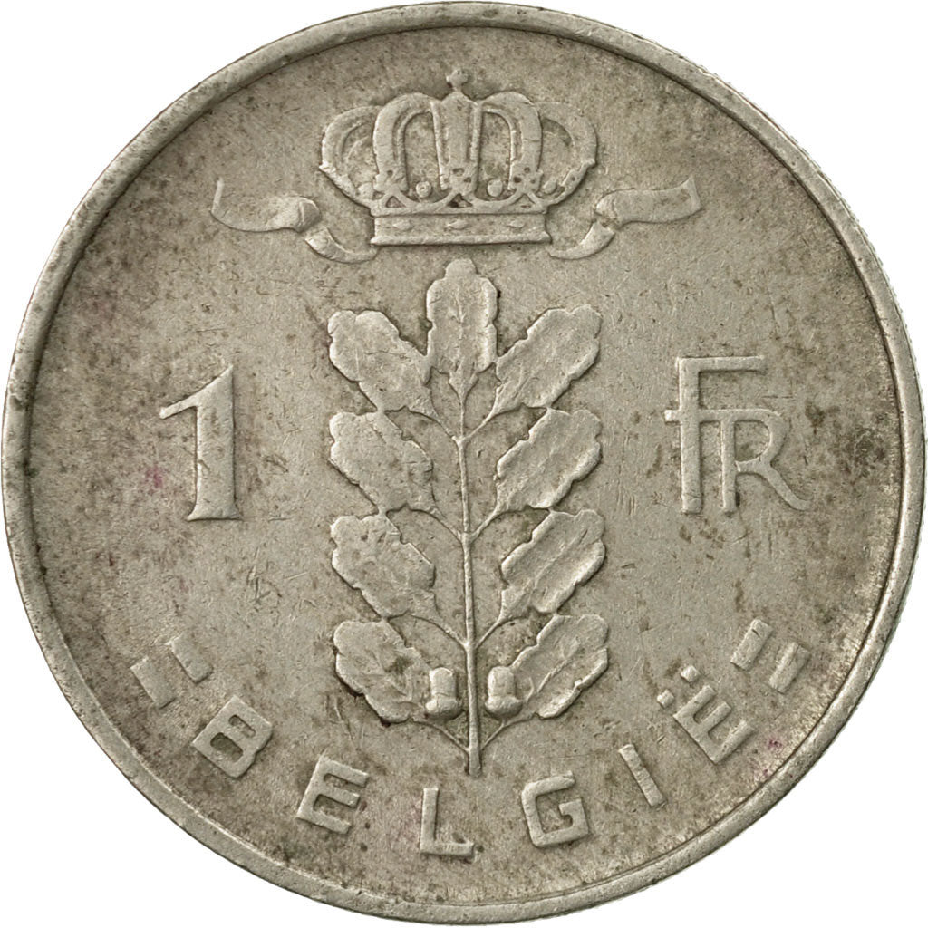 Coin, Belgium, Franc, 1952, F(12-15), Copper-nickel, KM:143.1