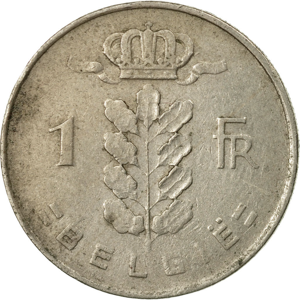 Coin, Belgium, Franc, 1960, VF(20-25), Copper-nickel, KM:143.1