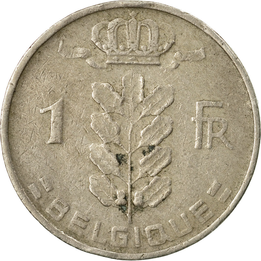 Coin, Belgium, Franc, 1962, VF(20-25), Copper-nickel, KM:142.1