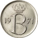 Moneda, Bélgica, 25 Centimes, 1971, Brussels, EBC, Cobre - níquel, KM:154.1
