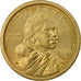 Coin, United States, Sacagawea Dollar, Dollar, 2000, U.S. Mint, Philadelphia